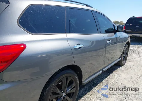 2018 Nissan Pathfinder Sl из США, поврежденный, VIN 5N1DR2MN1JC640254